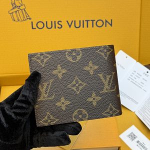 Alternative view of 340¥ Premium Full-Steel Wallet, Authentic Design, Top-Grain Cowhide Leather, 163 Dynamic, Boutique-Style Packaging, Complete Set as Pictured: Packaging, Certificate of Authenticity, Copper Electronic Tag, Gift Bag! M62288